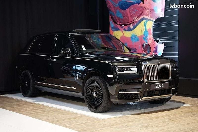 Occasion Rolls Royce Cullinan 572 ch (420 kW) 2019 Noir SUV
