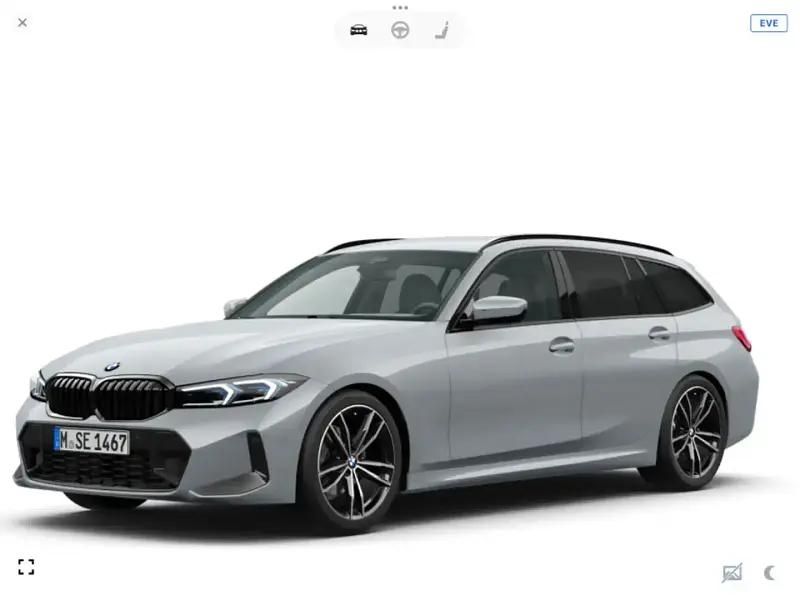 Gris Utilisé 2024 BMW 318 Sport Line Break | 45 970 € - Image 1/4