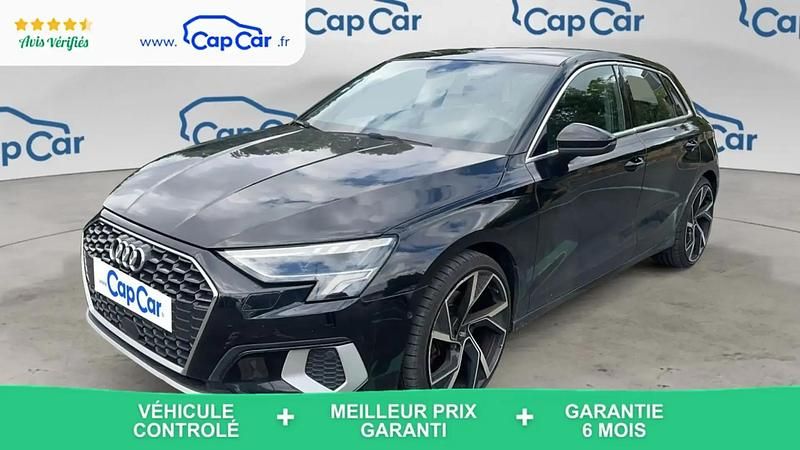 Noir Utilisé 2021 Audi A3 Design Berline | 22 990 € (Super prix) - Image 1/4