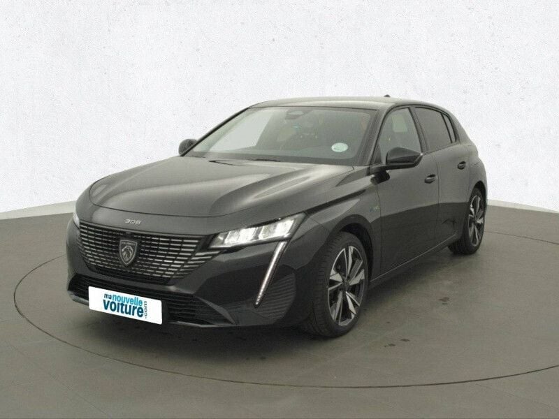 Noir Utilisé 2022 Peugeot 308 Allure Berline | 22 990 € (Prix juste) - Image 1/4