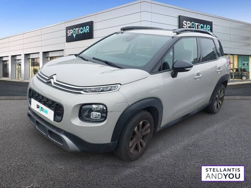 Gris Utilisé 2021 Citroën C3 Aircross PureTech SUV | 13 790 € (Prix juste) - Image 1/4