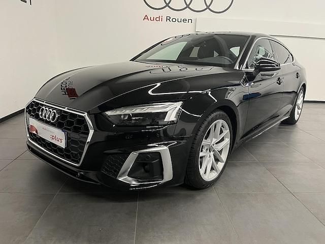 Occasion Audi A5 Sportback S-Line 163 ch (119 kW) 2022 Noir mythe métallisé Citadine