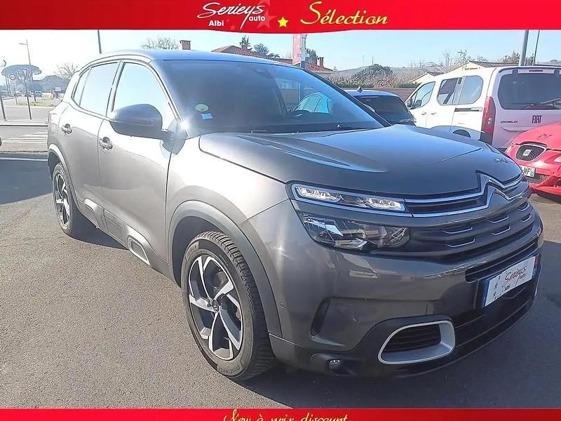 Gris Utilisé 2020 Citroën C5 Aircross Business Class SUV | 16 980 € (Prix juste) - Image 1/4