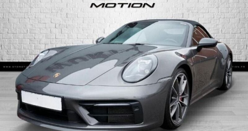 Gris foncé Utilisé 2019 Porsche 911 Carrera S Cabriolet | 147 990 € (Prix assez cher) - Image 1/4