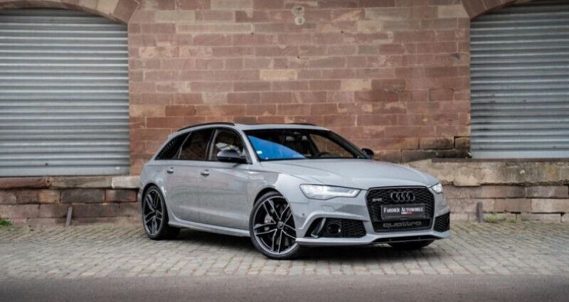 Gris Utilisé 2018 Audi RS6 Performance Break | 77 990 € (Bon prix) - Image 1/4