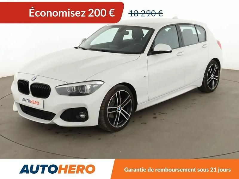 Blanc Occasion 2018 BMW 116 M Sport Citadine | 18 090 € (Prix juste) - Image 1/2