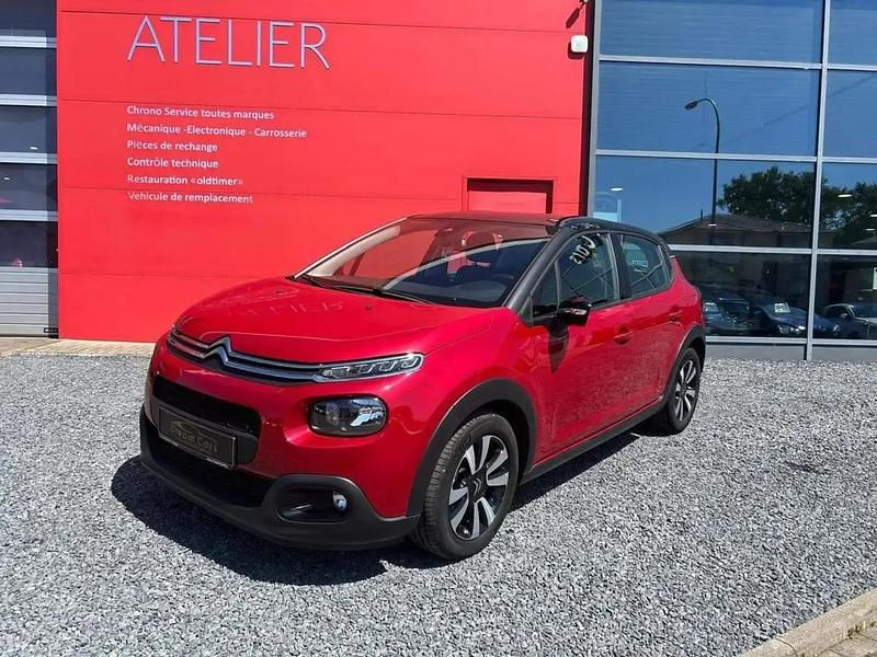 Rouge Utilisé 2020 Citroën C3 Citadine | 13 900 € (Prix juste) - Image 1/4
