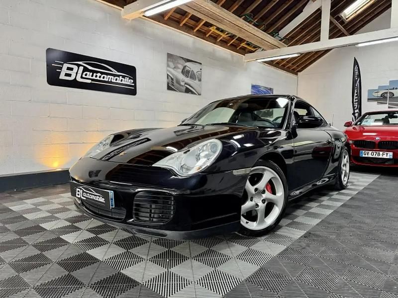 Noir Utilisé 2003 Porsche 911 Carrera 4 Coupé | 46 900 € (Prix cher) - Image 1/4