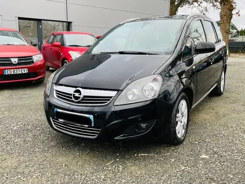 Noir Utilisé 2012 Opel Zafira Monospace | 6 500 € - Image 1/4