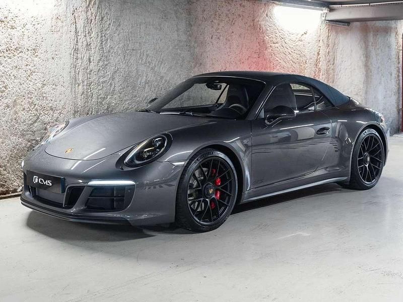 Occasion Porsche 911 Carrera 4 Cabriolet 450 ch (330 kW) 2017 Gris Cabriolet