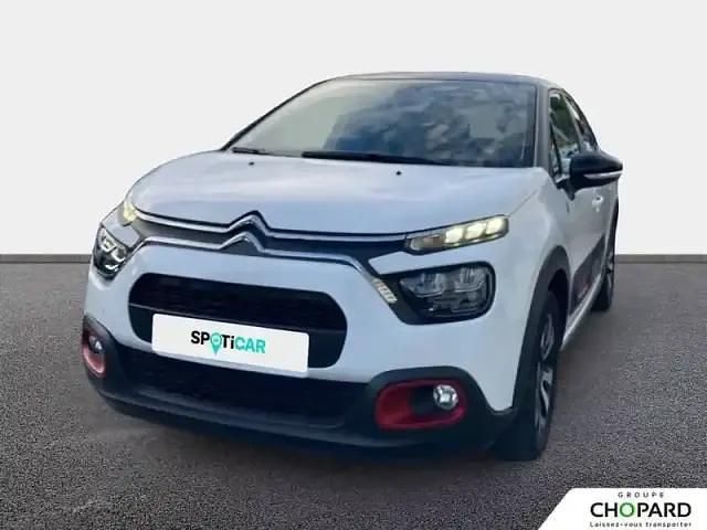 Blanc Occasion 2021 Citroën C3 PureTech Berline | 10 883 € (Prix juste) - Image 1/4