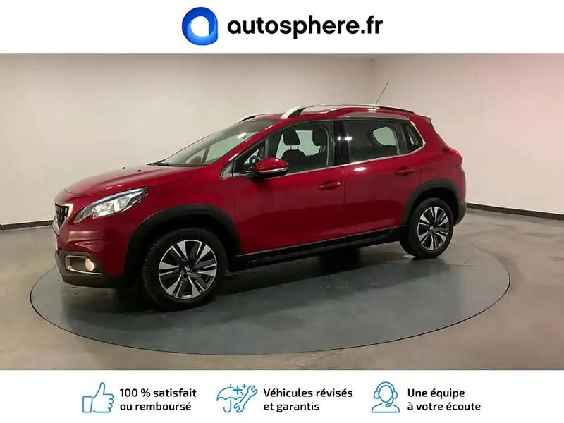 Rouge ultimate Utilisé 2017 Peugeot 2008 Allure SUV | 11 299 € (Prix assez cher) - Image 1/4