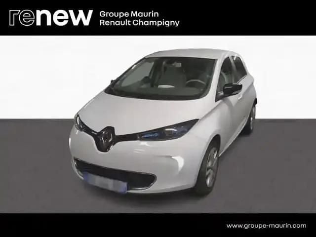 Blanc Utilisé 2018 Renault Zoe Zen Citadine | 5 599 € (Super prix) - Image 1/4