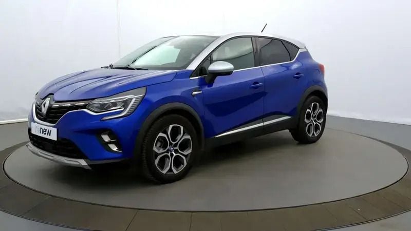Bleu Utilisé 2020 Renault Captur Intens SUV | 17 390 € (Prix juste) - Image 1/4