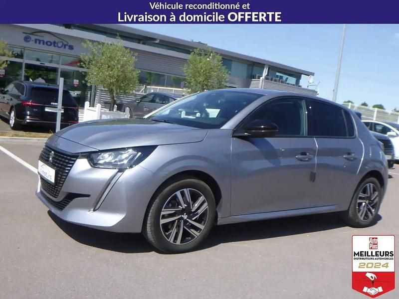 Gris Utilisé 2022 Peugeot 208 Allure Citadine | 17 900 € (Prix assez cher) - Image 1/4