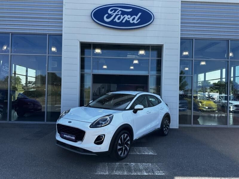 Blanc Utilisé 2024 Ford Puma Titanium Coupé | 20 999 € (Bon prix) - Image 1/4