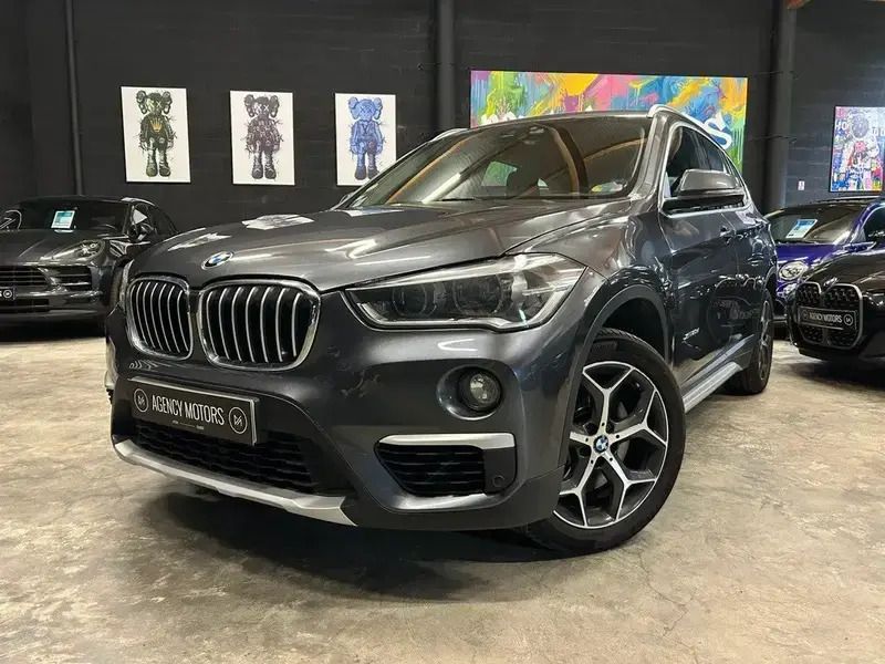 Gris Utilisé 2017 BMW X1 xLine SUV | 21 990 € (Bon prix) - Image 1/4