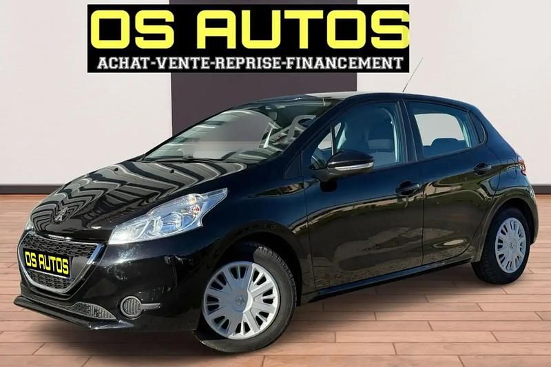 Noir Utilisé 2013 Peugeot 208 Active Citadine | 5 500 € (Prix assez cher) - Image 1/4