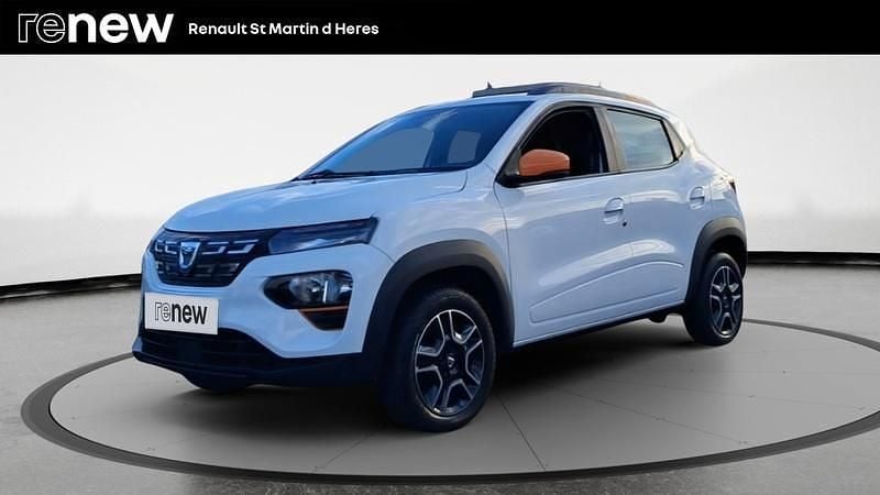 Blanc Occasion 2021 Dacia Spring Comfort Plus Citadine | 8 340 € - Image 1/4