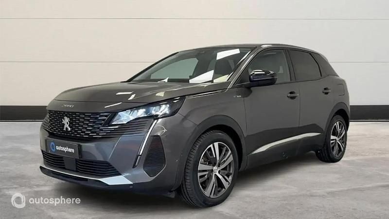 Gris Utilisé 2022 Peugeot 3008 Allure SUV | 25 499 € (Prix juste) - Image 1/4
