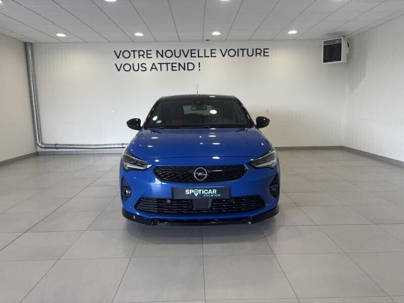 Bleu Utilisé 2021 Opel Corsa-e GS Line Citadine | 13 989 € (Prix juste) - Image 1/4