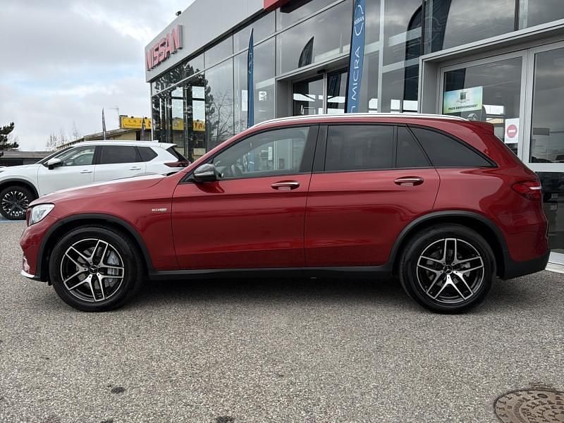 Occasion Mercedes GLC43 AMG AMG 367 ch (269 kW) 2019 Rouge jacinthe designo SUV