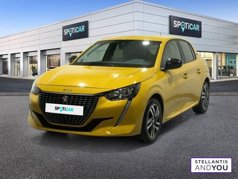 Jaune Utilisé 2024 Peugeot 208 Style Citadine | 13 690 € (Bon prix) - Image 1/4