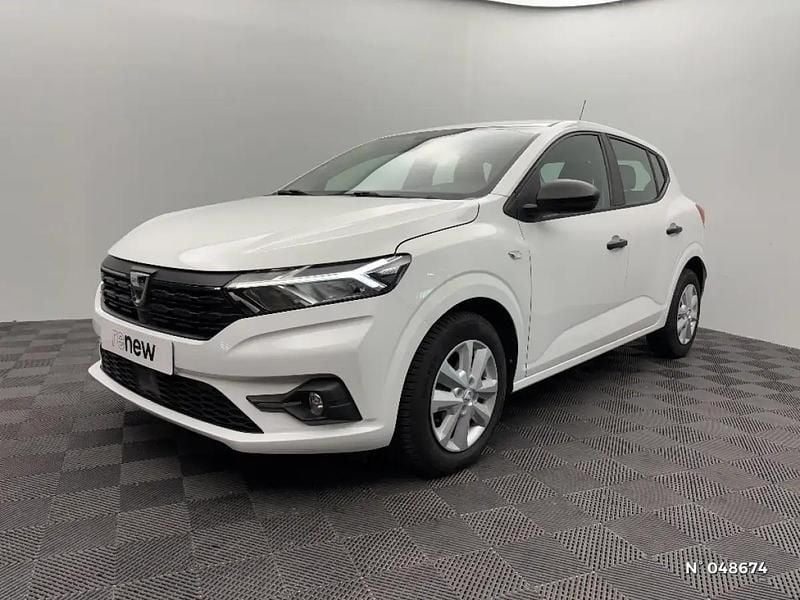 Blanc Utilisé 2021 Dacia Sandero Essentiel Citadine | 9 990 € (Super prix) - Image 1/4