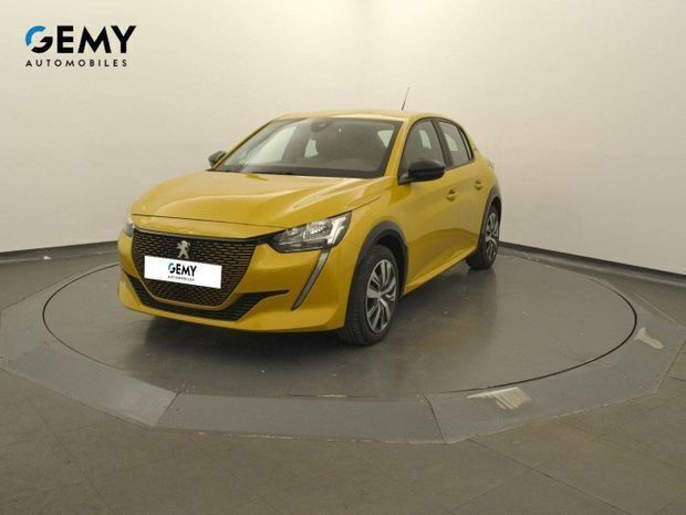 Jaune Utilisé 2022 Peugeot e-208 Active Citadine | 15 479 € (Bon prix) - Image 1/4