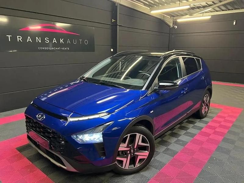 Bleu Occasion 2024 Hyundai Bayon SUV | 16 990 € (Prix juste) - Image 1/4