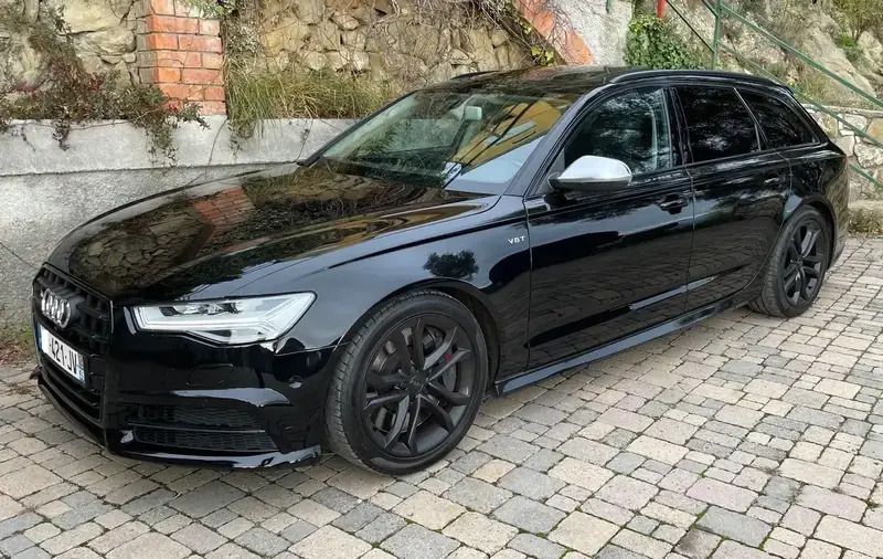 Noir Utilisé 2015 Audi S6 Sport Break | 42 990 € (Prix assez cher) - Image 1/4