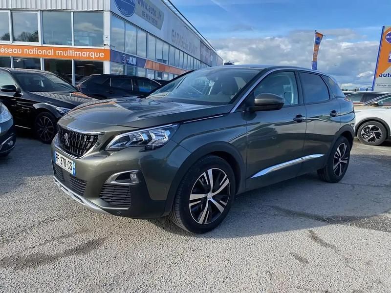 Gris Utilisé 2019 Peugeot 3008 Allure SUV | 17 980 € (Prix assez cher) - Image 1/4