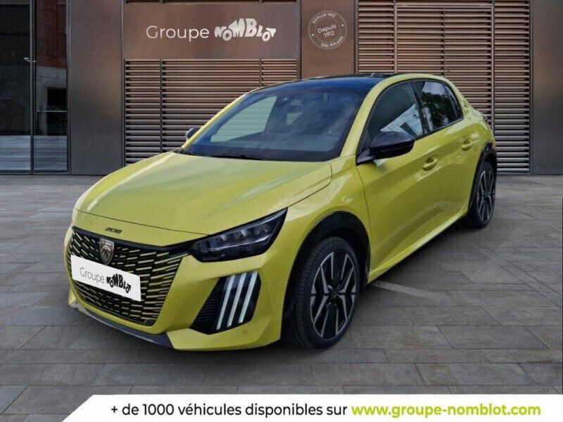 Jaune Occasion 2024 Peugeot 208 GT Citadine | 16 990 € (Prix juste) - Image 1/4