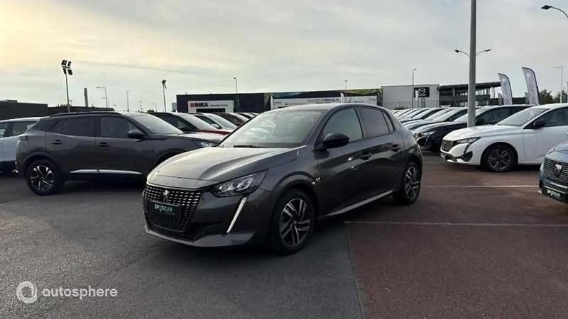 Gris Utilisé 2022 Peugeot 208 Allure Citadine | 15 799 € (Prix juste) - Image 1/4