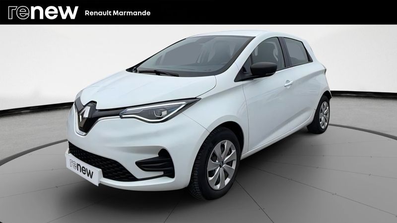 Blanc Utilisé 2020 Renault Zoe Life Citadine | 7 890 € (Super prix) - Image 1/4
