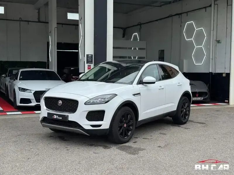 Blanc Utilisé 2018 Jaguar E-Pace R-Dynamic SUV | 18 990 € (Prix assez cher) - Image 1/4