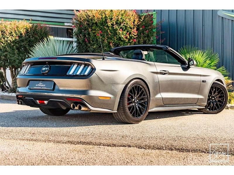 Occasion Ford Mustang GT 421 ch (309 kW) 2016 Orange Cabriolet