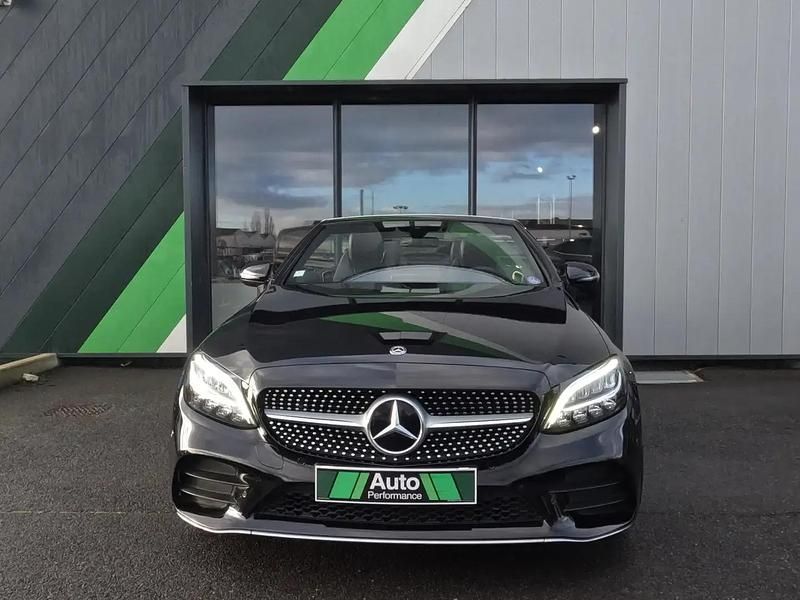Occasion Mercedes C200 AMG line 184 ch (135 kW) 2018 Noir Cabriolet