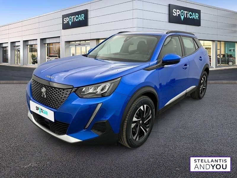 Bleue Utilisé 2020 Peugeot 2008 Allure SUV | 14 290 € (Prix juste) - Image 1/4