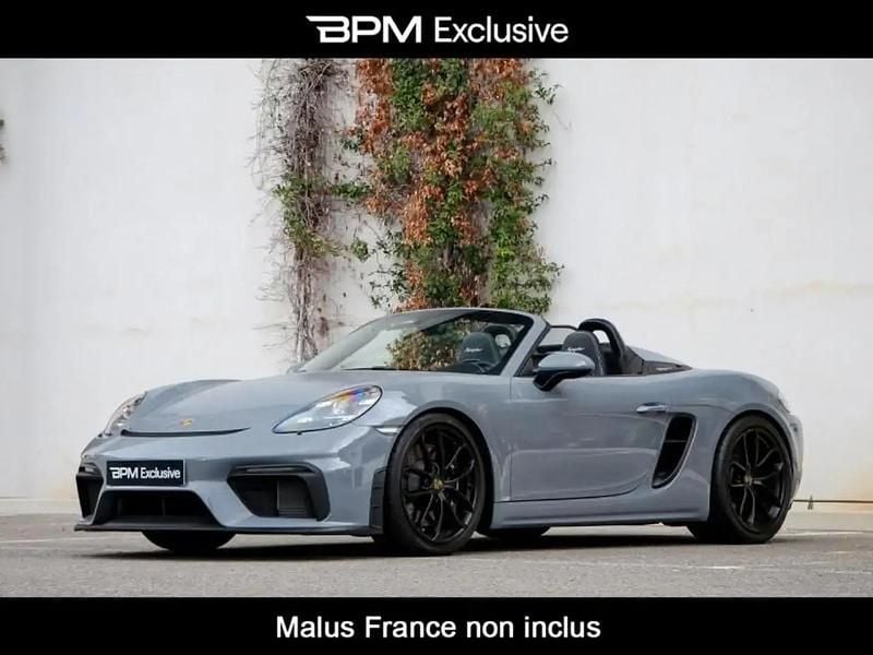 Gris Occasion 2023 Porsche 718 Spyder Cabriolet | 112 900 € - Image 1/4