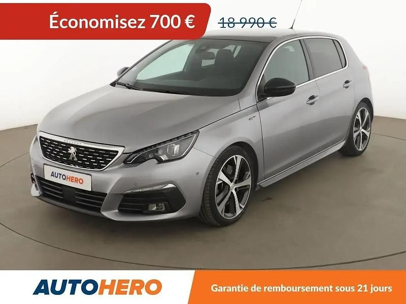 Gris Utilisé 2019 Peugeot 308 GT Berline | 18 290 € (Super prix) - Image 1/2