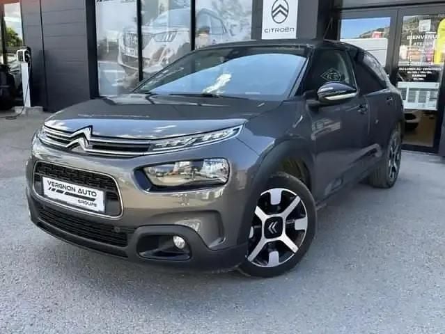 Gris foncé Occasion 2019 Citroën C4 PureTech Berline | 9 970 € (Bon prix) - Image 1/4