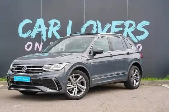 Gris Occasion 2022 VW Tiguan Exclusive SUV | 36 490 € (Prix juste) - Image 1/4