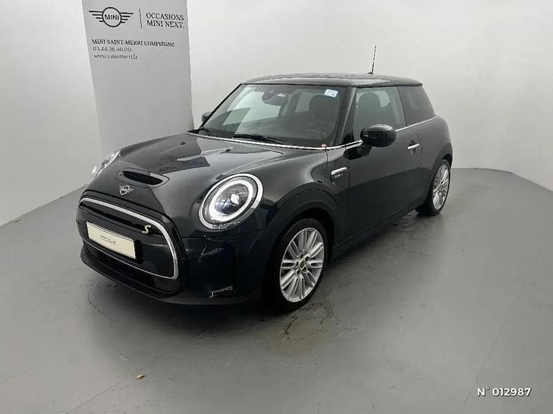 Noir Utilisé 2022 Mini Cooper SE Hatch Citadine | 19 990 € (Prix juste) - Image 1/4