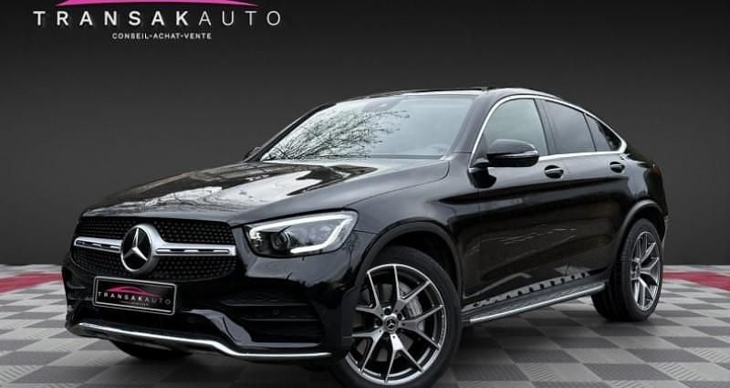 Noir Occasion 2021 Mercedes GLC220 AMG line Coupé | 49 990 € (Bon prix) - Image 1/4
