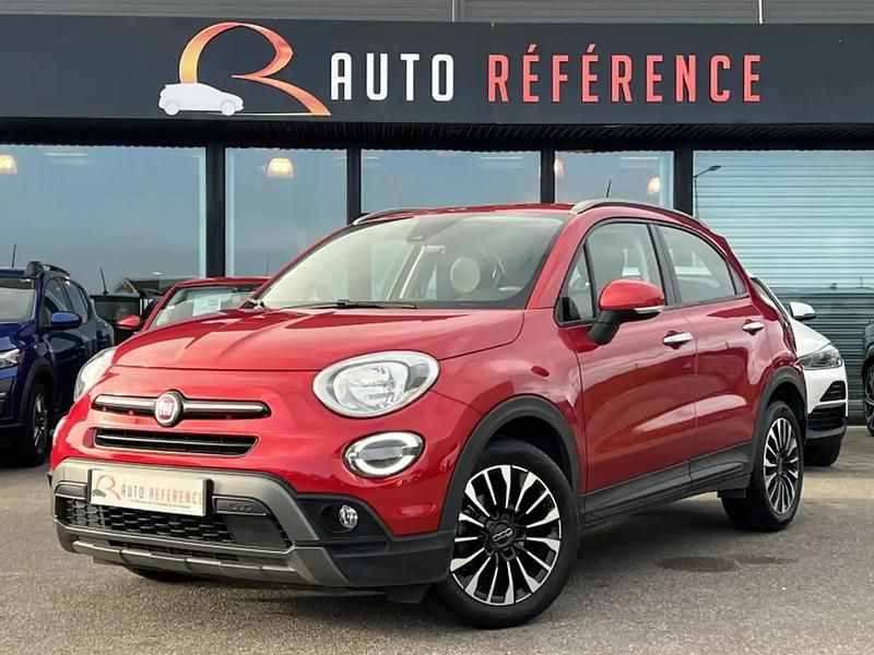 Rouge Occasion 2021 Fiat 500X Cross SUV | 13 990 € (Prix juste) - Image 1/4
