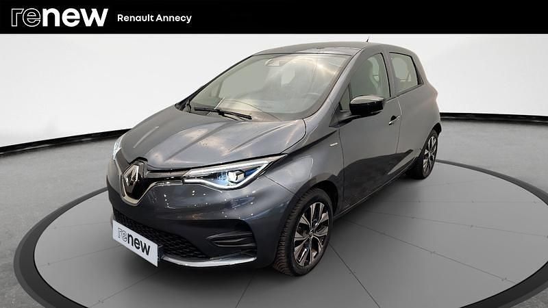 Gris Occasion 2021 Renault Zoe LIMITED Citadine | 15 190 € (Prix cher) - Image 1/4