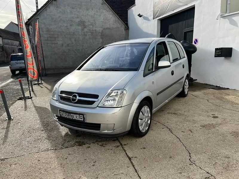 Gris Utilisé 2003 Opel Meriva Essentia Monospace | 2 960 € - Image 1/4