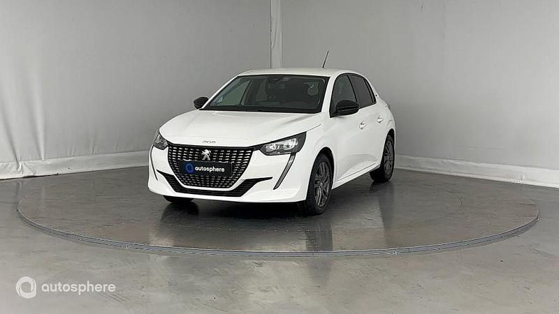 Blanc Utilisé 2022 Peugeot 208 Style Citadine | 13 499 € (Prix juste) - Image 1/4