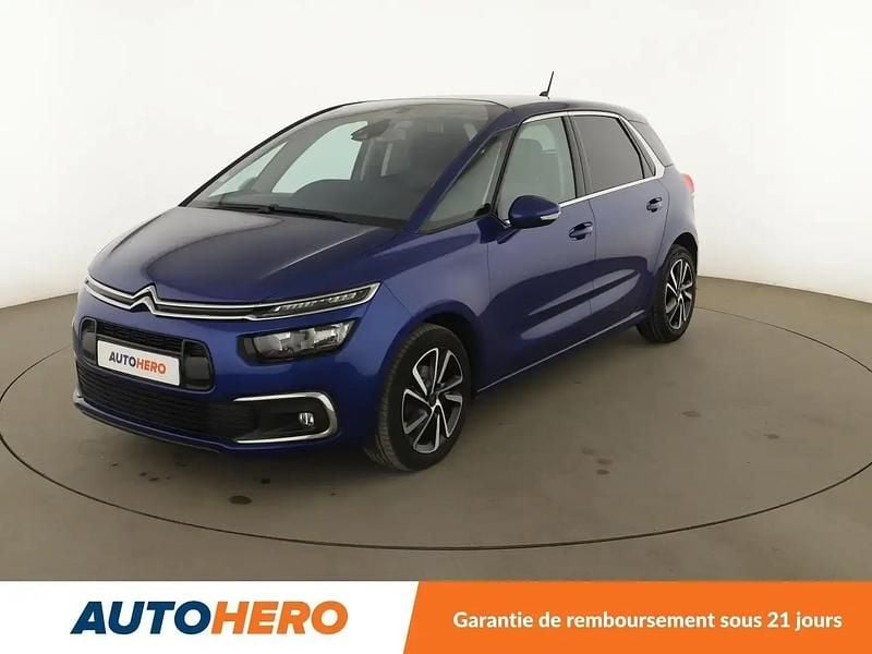 Bleu Occasion 2018 Citroën C4 Picasso PureTech Monospace | 8 290 € (Bon prix) - Image 1/3